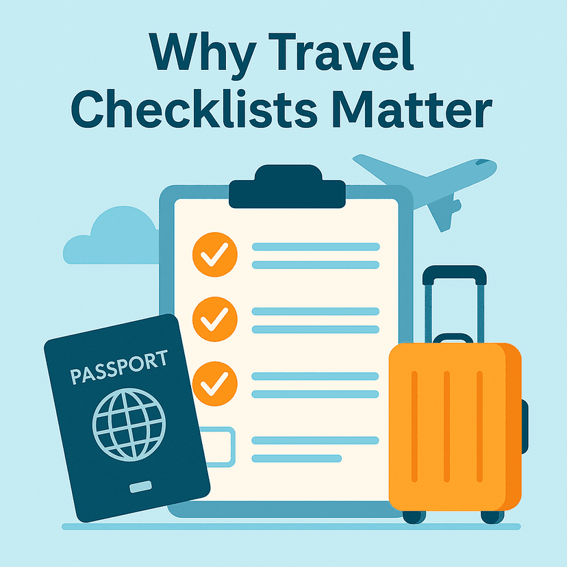 Why Travel Checklists Matter